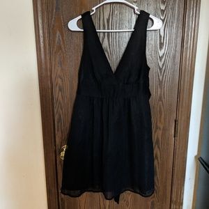 V-Neck Shirt Length Dress